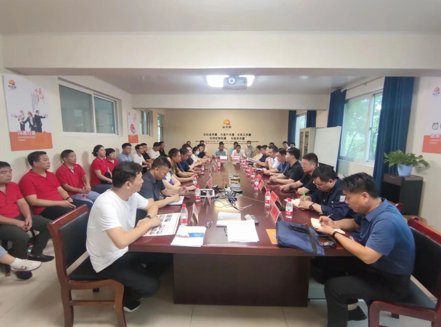 延津縣2023年工貿(mào)企業(yè)防汛應急演練在我司舉行！